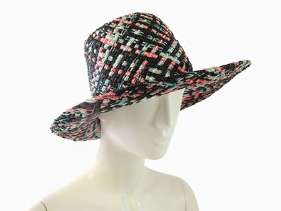 Tre Cappelli in Rafia e Cotone