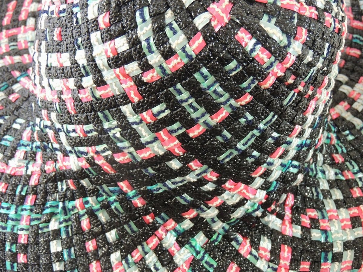 Tre Cappelli in Rafia e Cotone