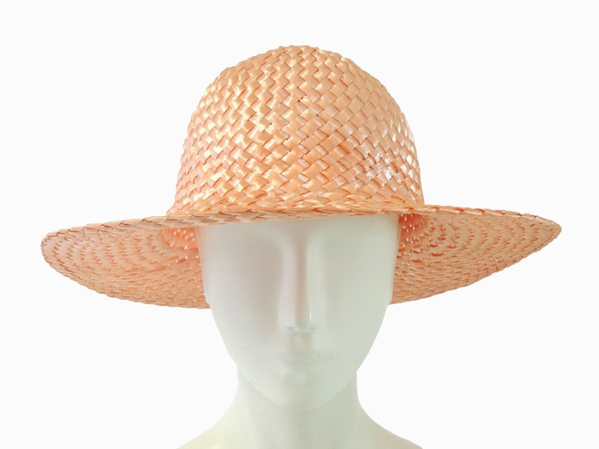 Tre Cappelli in Rafia e Cotone