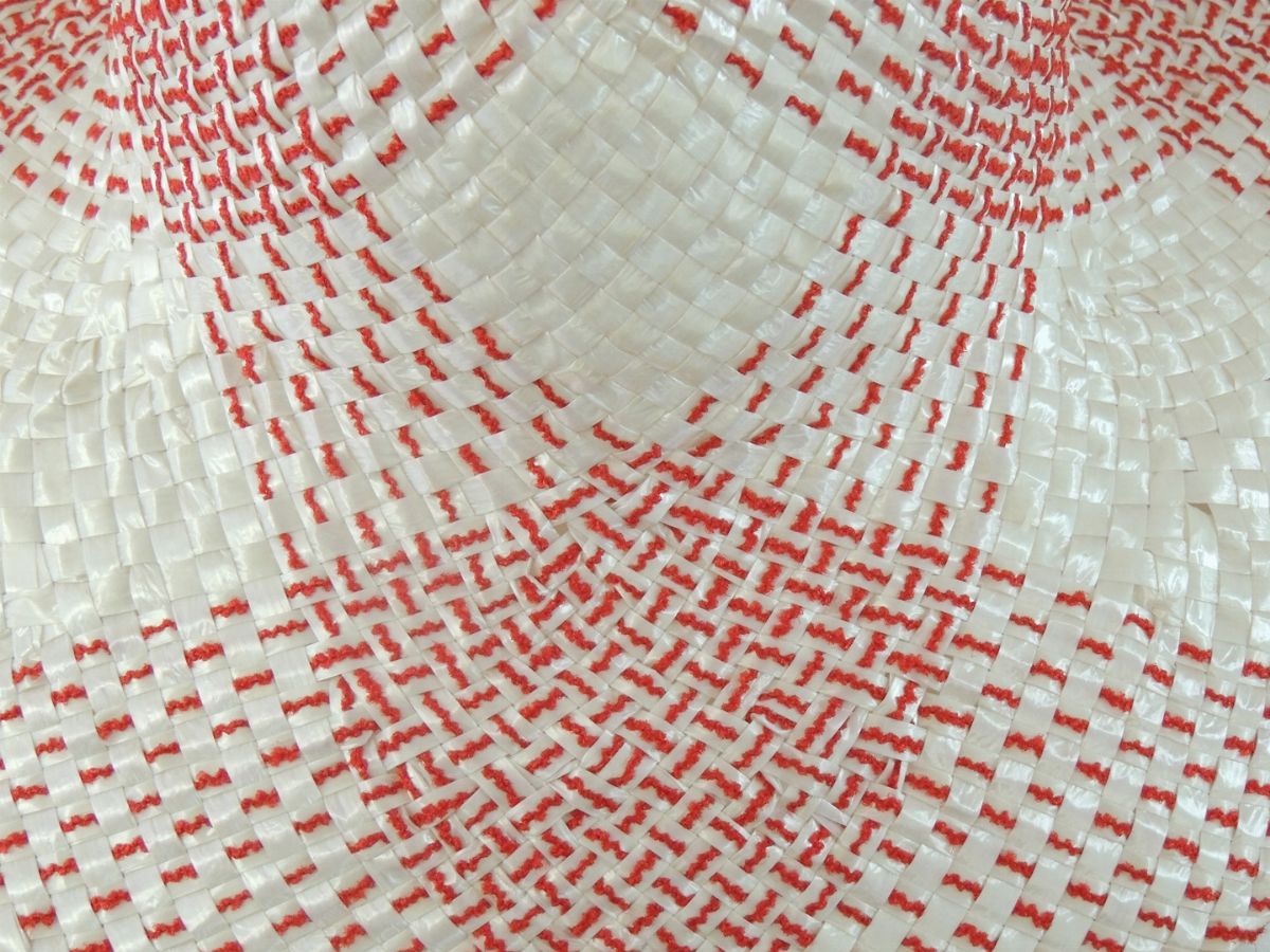 Tre Cappelli in Rafia e Cotone