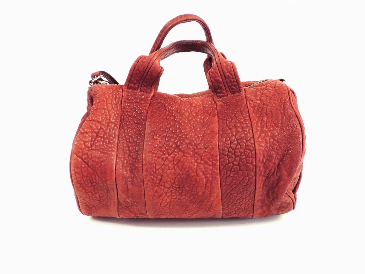 Bauletto in Pelle Rossa, Alexander Wang