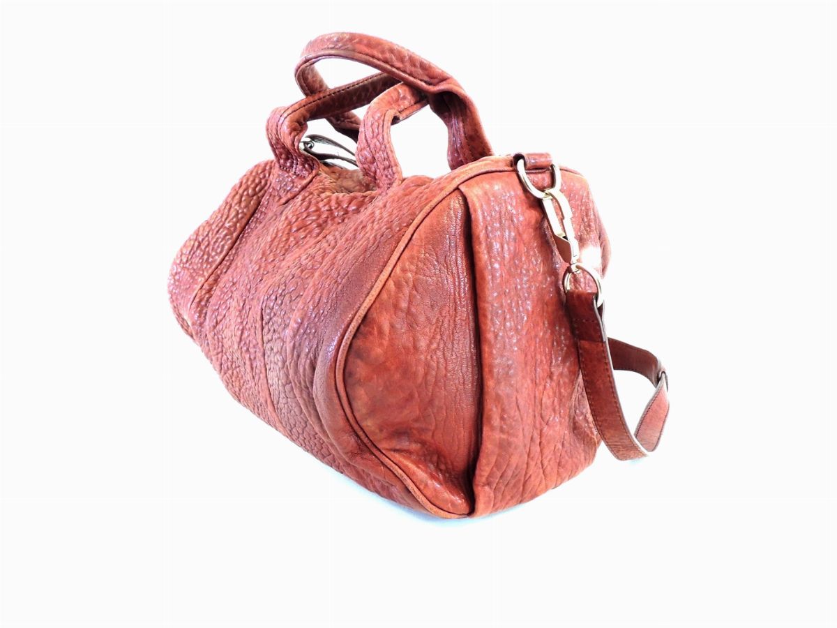 Bauletto in Pelle Rossa, Alexander Wang