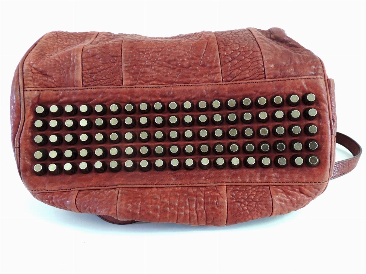 Bauletto in Pelle Rossa, Alexander Wang