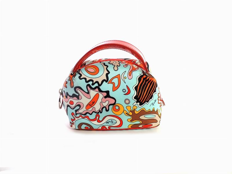Pochette in Tela Stampata, Emilio Pucci