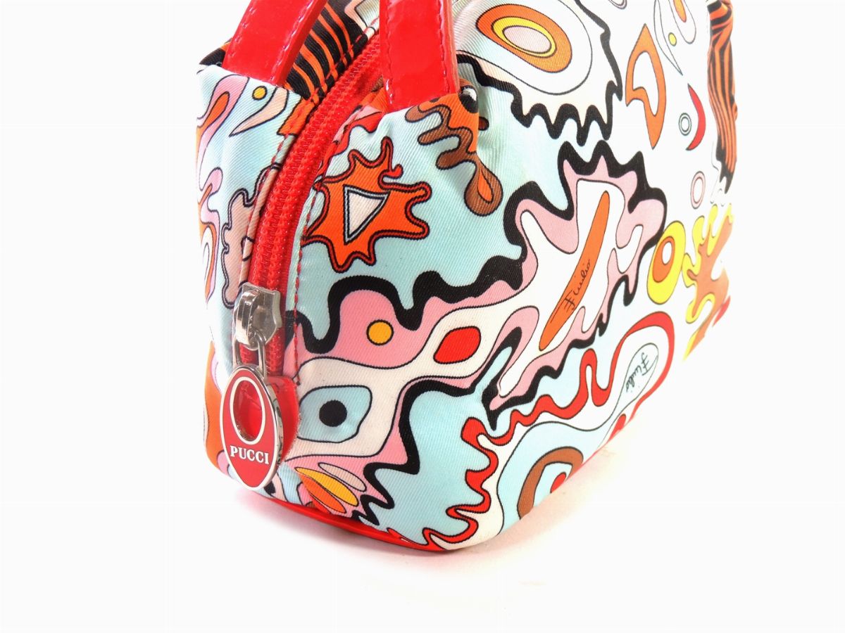 Pochette in Tela Stampata, Emilio Pucci