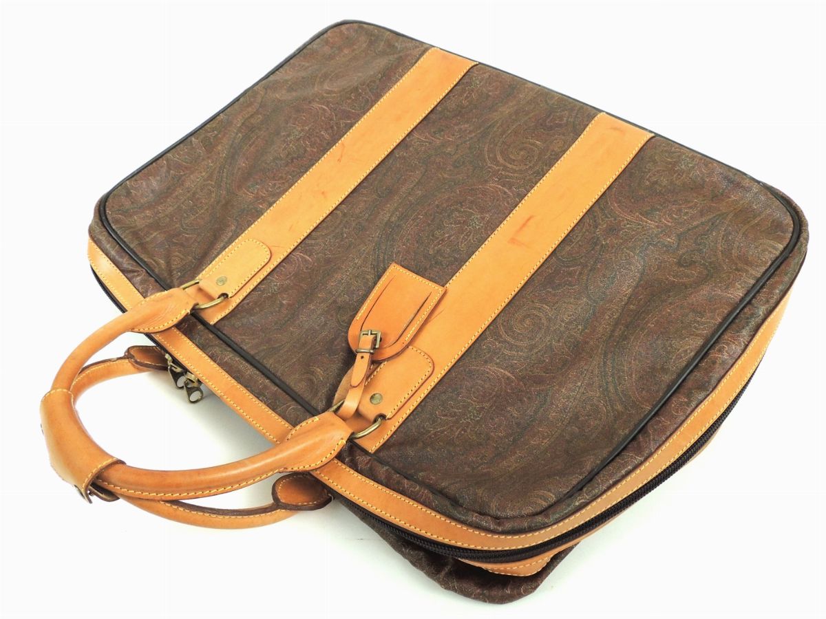 Valigia in Pelle Stampata, Etro