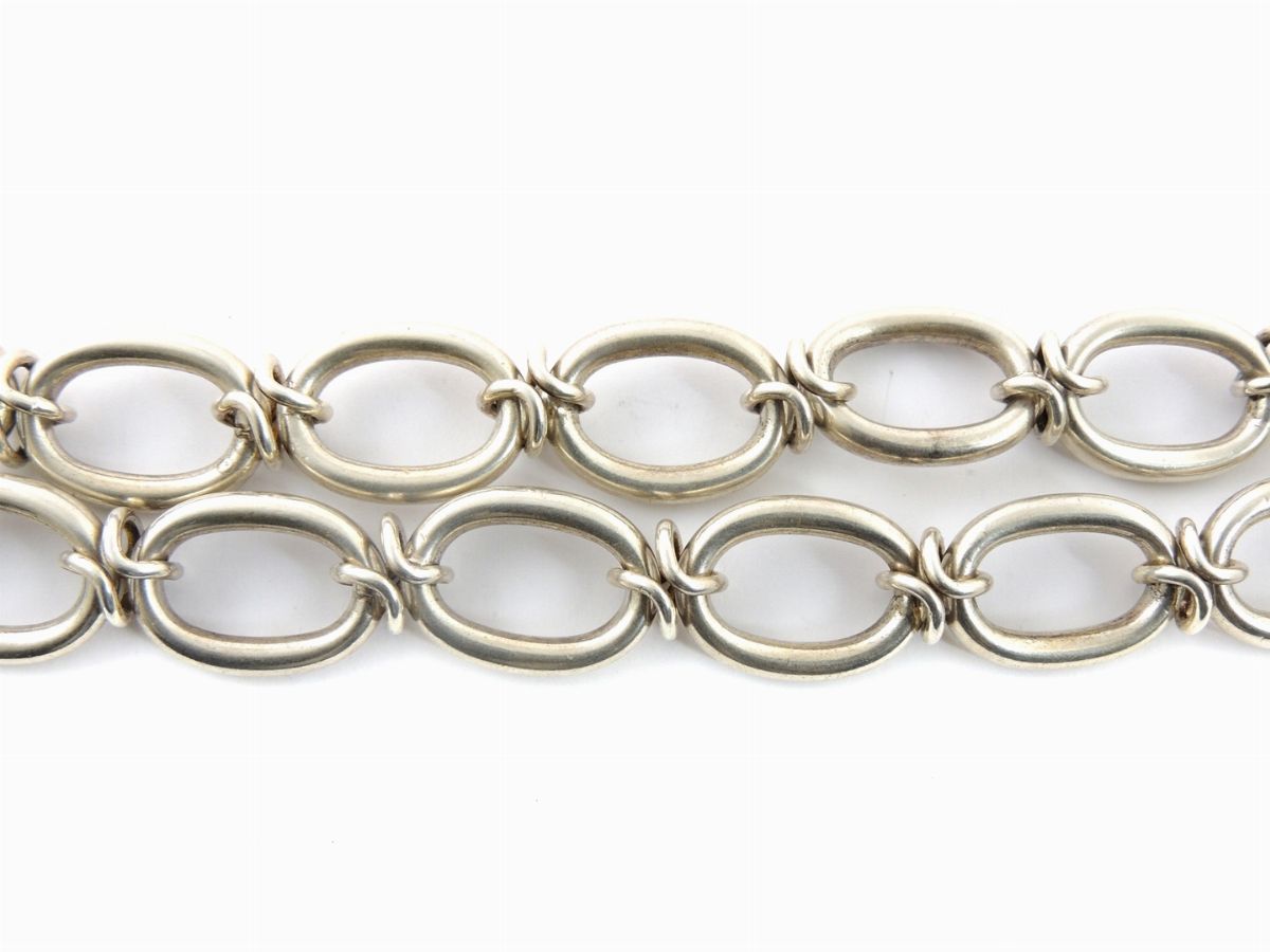 Collana e Bracciale in Argento