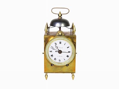 Orologio a Pendolo in Metallo Dorato
