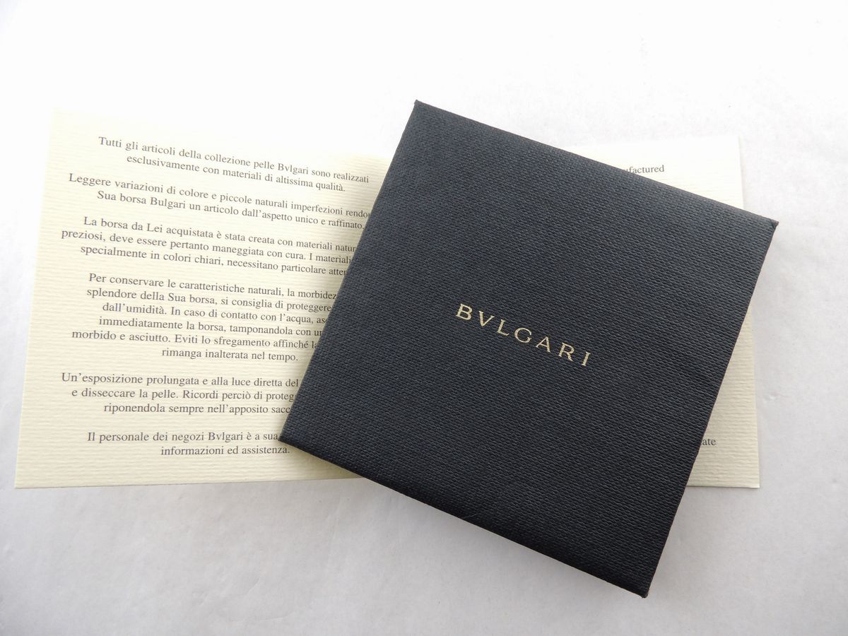 Borsa a Mano in Pelle Dorata, Bulgari