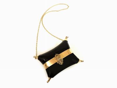 Borsa da Sera in Corno e Ottone