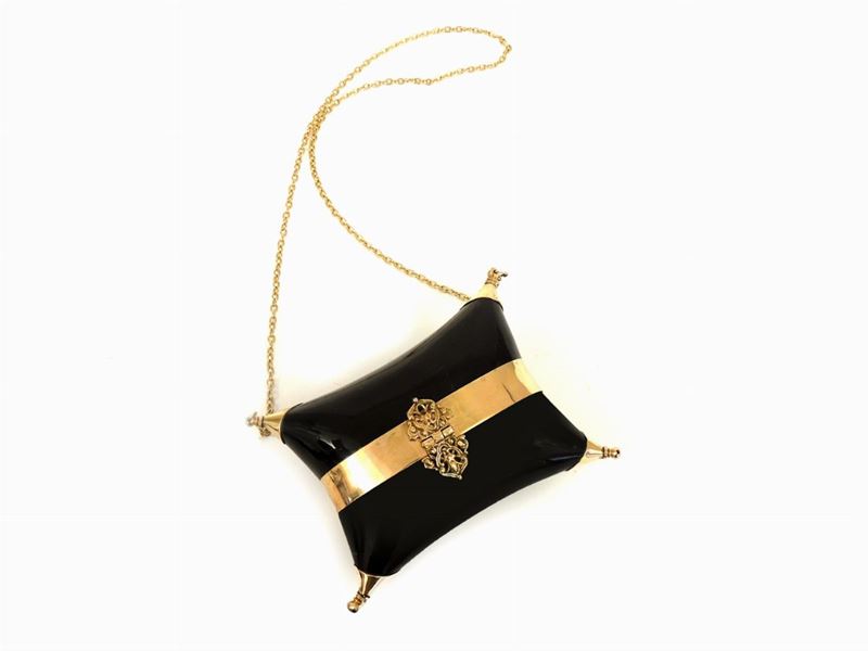 Borsa da Sera in Corno e Ottone