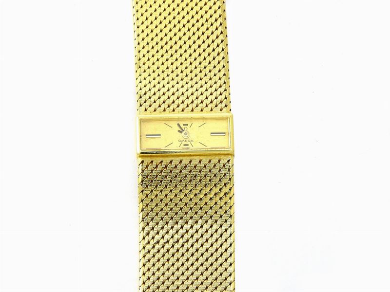 Bracciale Orologio Omega in Oro Giallo