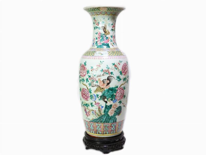 Grande Vaso in Porcellana Canton