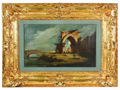 Capriccio Architettonico con Figure