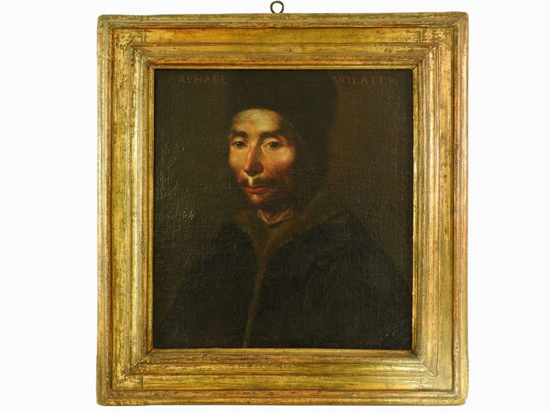 Cerchia di Cristoforo Dell'altissimo del XVII Secolo - Ritratto Dell'umanista Raffaello Maffei Vo...