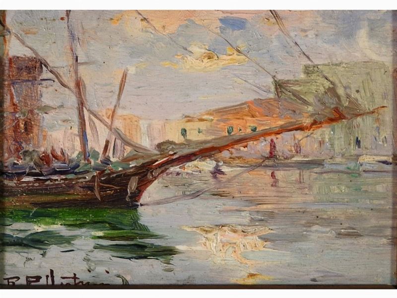 Riccardo Pollastrini - Scorcio di Porto