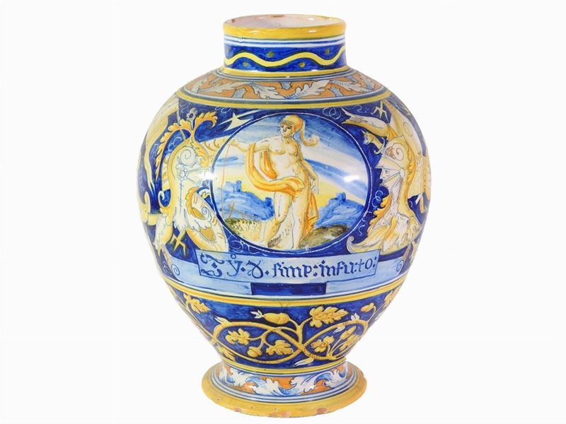 Vaso in Terracotta Smaltata