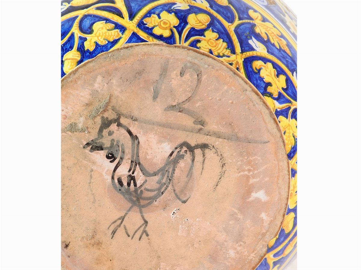 Vaso in Terracotta Smaltata