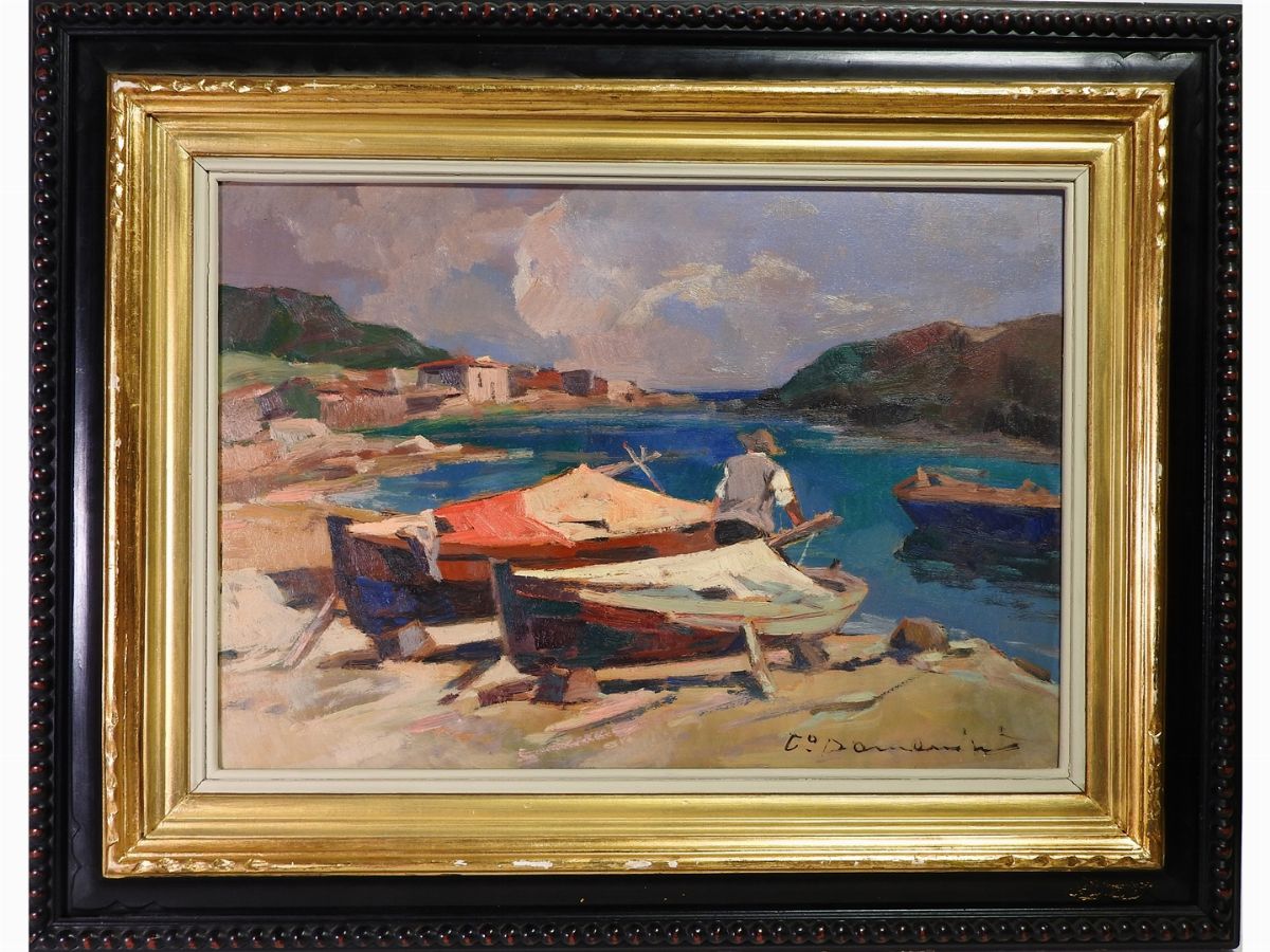 Carlo Domenici - Scorcio di Porto