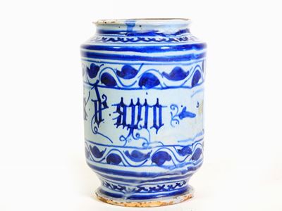 Albarello in Maiolica