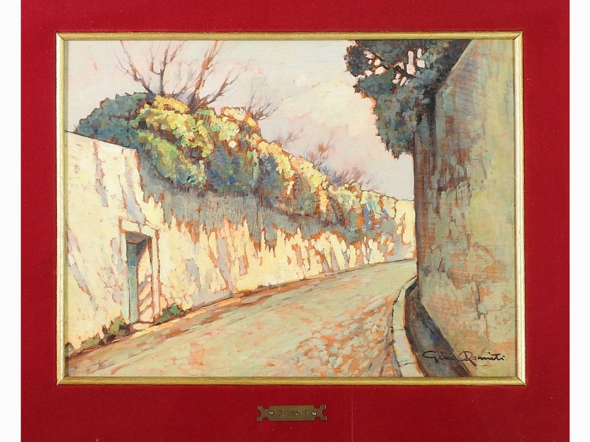 Gino Romiti - Veduta di Strada Toscana
