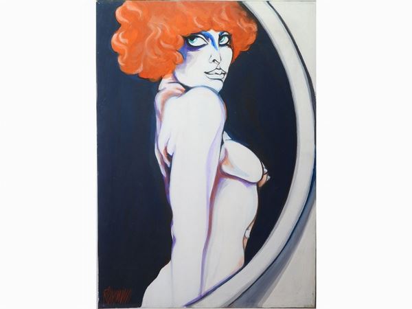 Natale Filannino : Nudo femminile  ((1926-1987))  - Asta Arte moderna e contemporanea - Maison Bibelot - Casa d'Aste Firenze - Milano