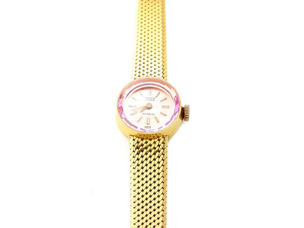Yellow gold Vetta ladies wristwatch