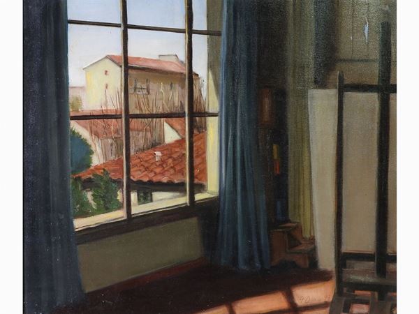 Giovanna Ducci - Interior View of The Studio 1993