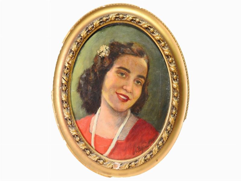 Venusto Papini - Ritratto Femminile