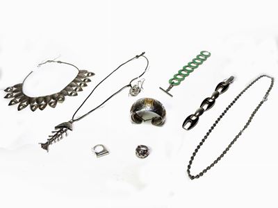 Lotto di Bigiotteria in Argento