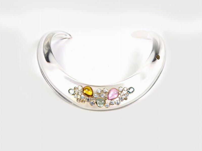 Collier Rigido in Plexiglass
