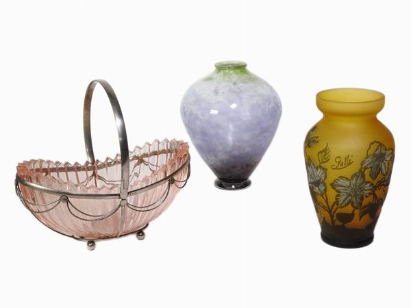A Lot of Glass Items  - Auction The Riz Ortolani and Katyna Ranieri collection / Forniture and Art objects  - II - II - Maison Bibelot - Casa d'Aste Firenze - Milano