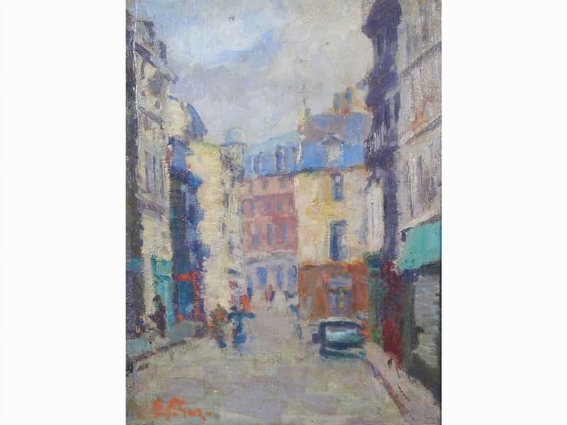 Gino Paolo Gori - Paris Rue Serpente 1959