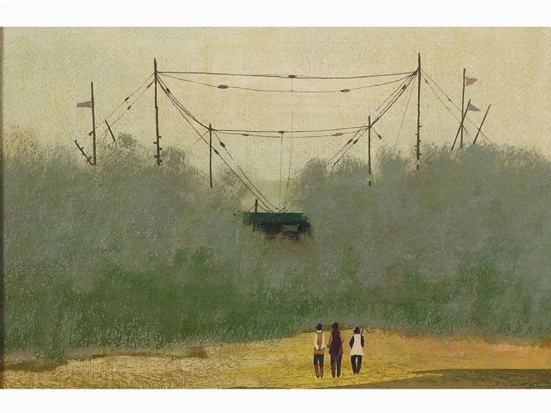 Marcello Boccacci - Lago di Massarosa (lucca) 1939