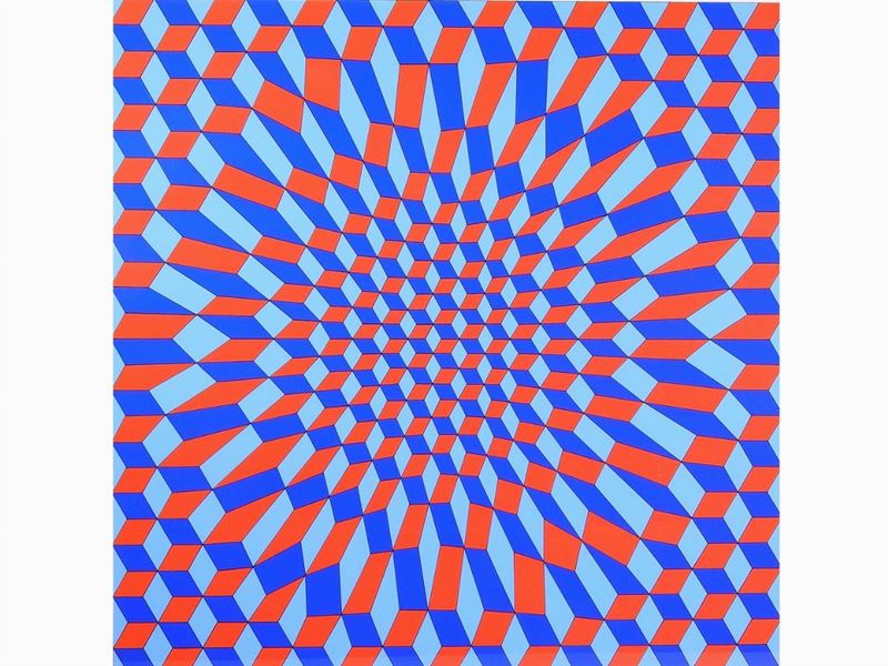 Victor Vasarely - Pok-italie 2, 1978