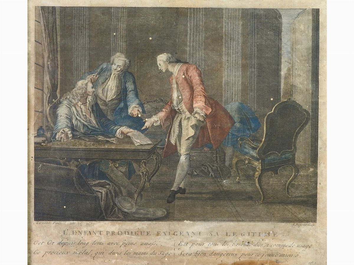 La Parabola del Figlio Prodigo da Sébastien Leclerc II