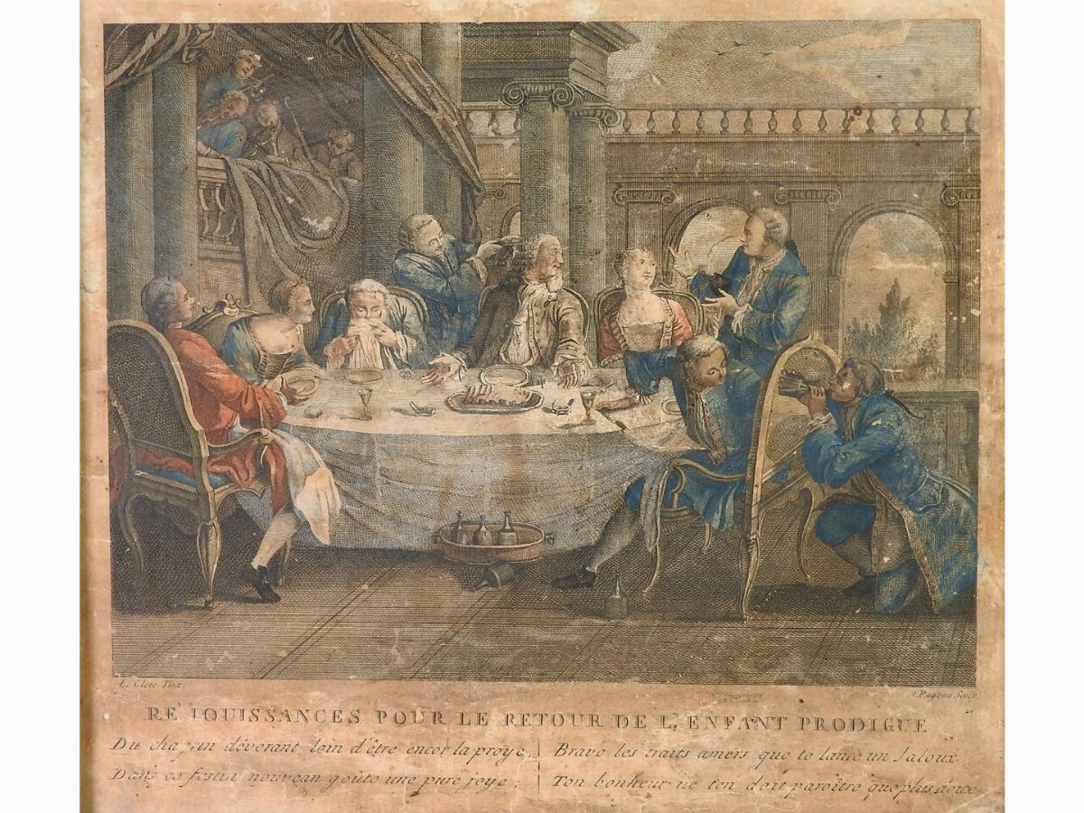 La Parabola del Figlio Prodigo da Sébastien Leclerc II