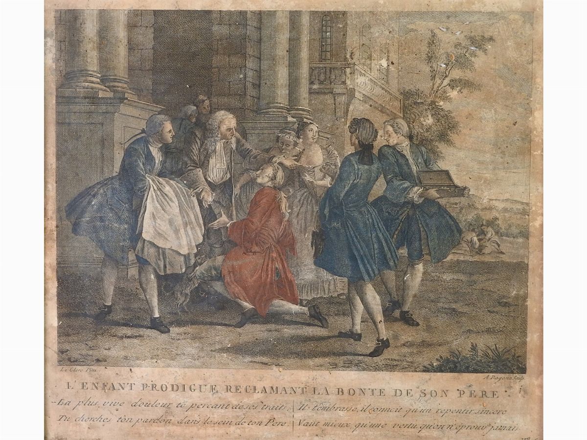 La Parabola del Figlio Prodigo da Sébastien Leclerc II
