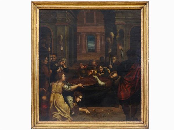 Scuola dell'Italia meridionale - Saint Nicholas's Death