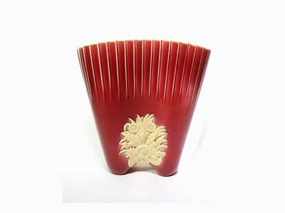 Grande Vaso in Ceramica, Richard Ginori San Cristoforo, Anni Quaranta