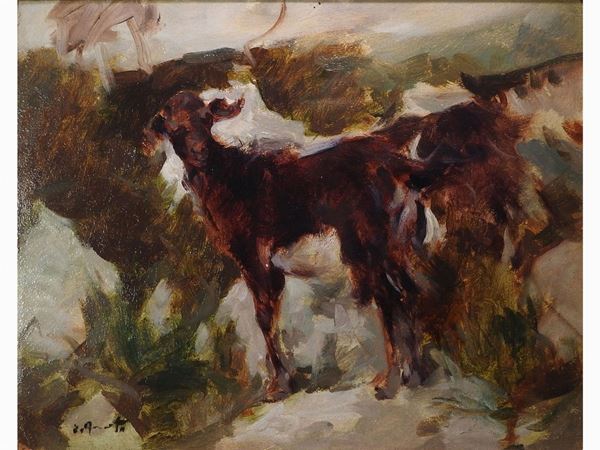 Ernesto Quarti Marchio - Grazing Goat