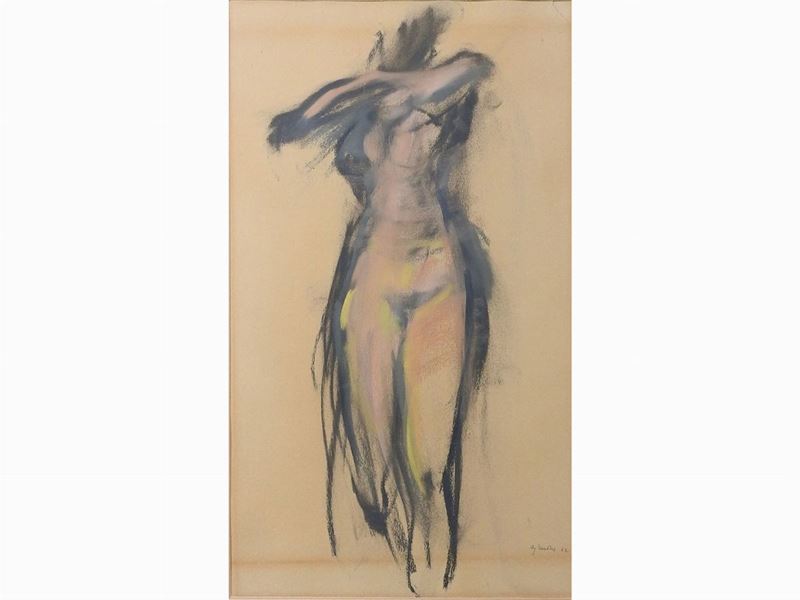 Giuseppe Ajmone - Nudo 1962