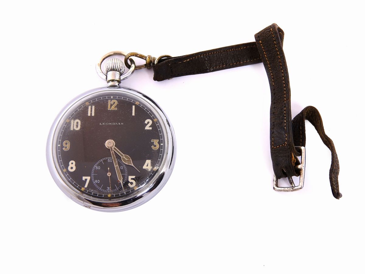 Tre Orologi Militari da Tasca in Acciaio