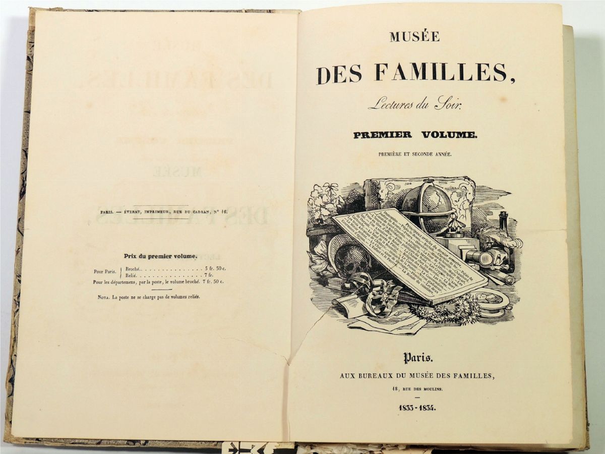 Musée Des Familles. Lectures Du Soir