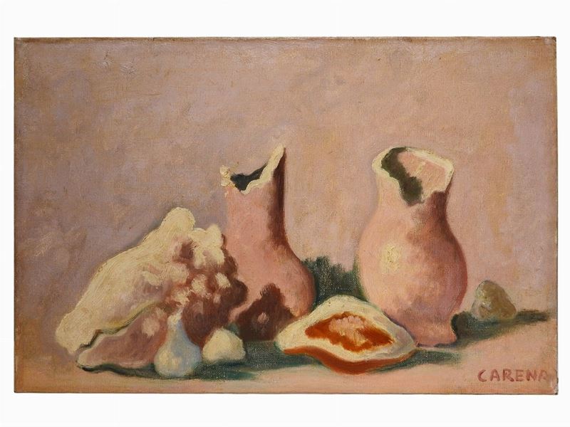 Felice Carena - Natura Morta 1964