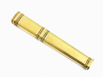 Sigillo con Portaceralacca in Oro Giallo e Rosa