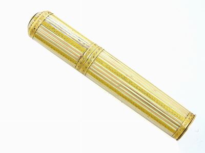 Sigillo Portaceralacca in Oro Giallo e Rosa con Smalti