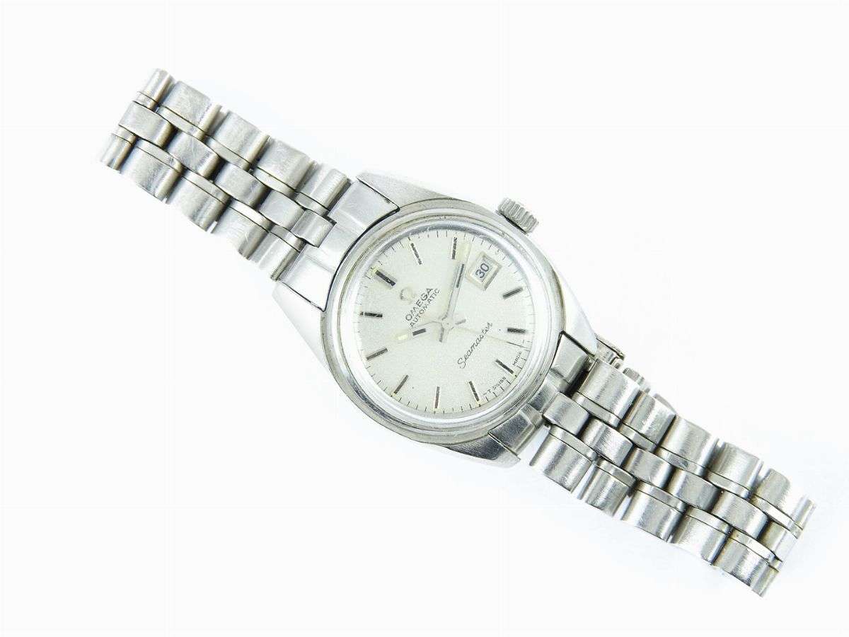 Orologio da Polso per Donna Omega Modello Seamaster in Acciaio