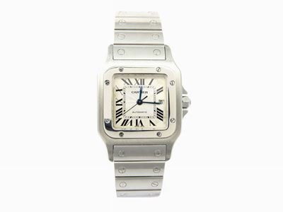Orologio da Polso Cartier Modello Santos in Acciaio