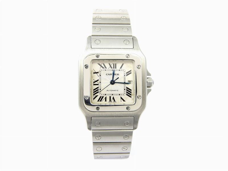 Orologio da Polso Cartier Modello Santos in Acciaio